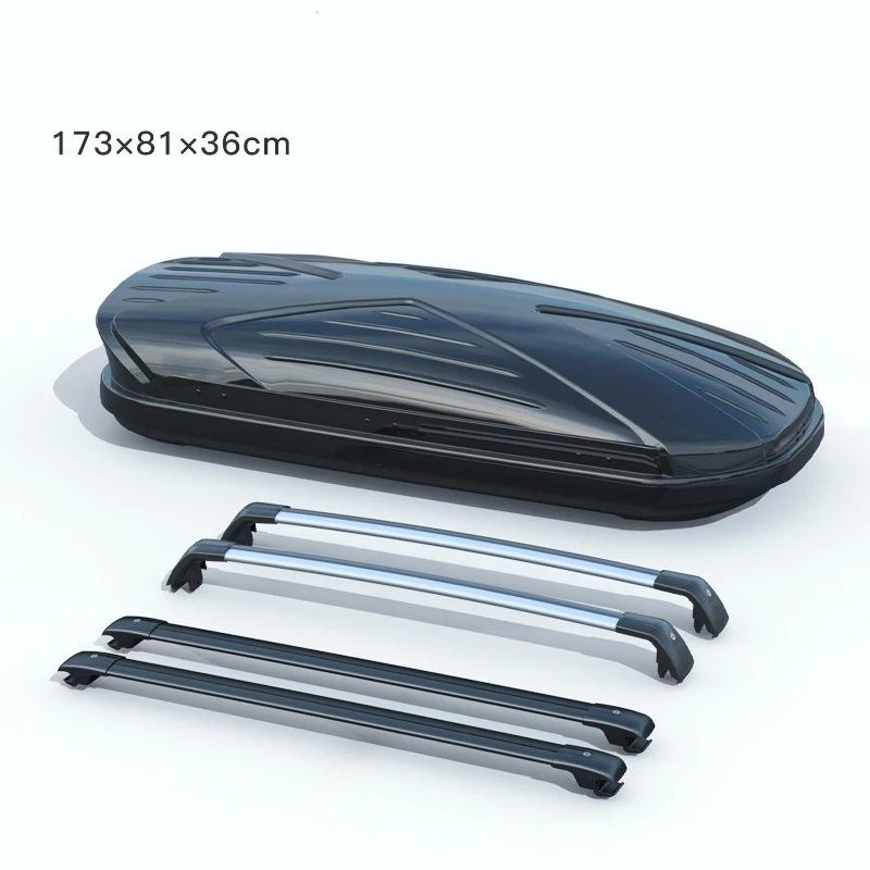 Wholesale ABS Car Roof Storage Box 300-750L Car Roof Top Cargo Boxes Universal Car Roof Luggage Box