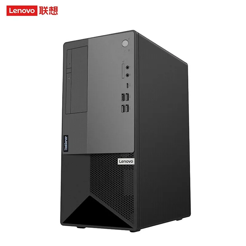 L-enovo ThinkServer T100C Intel xeon tower server computer Small and medium-sized business office desktop computer