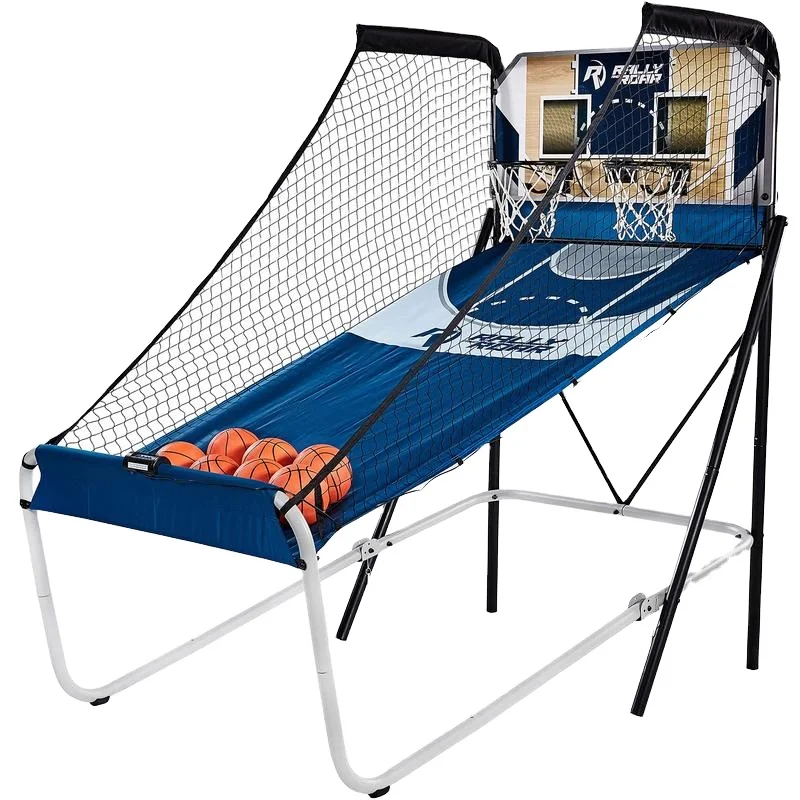 Factory Electric Basketball Shoot Game Machine Indoor Sports New  Children Metal Basketball Machine Electronic Arcade Basketball