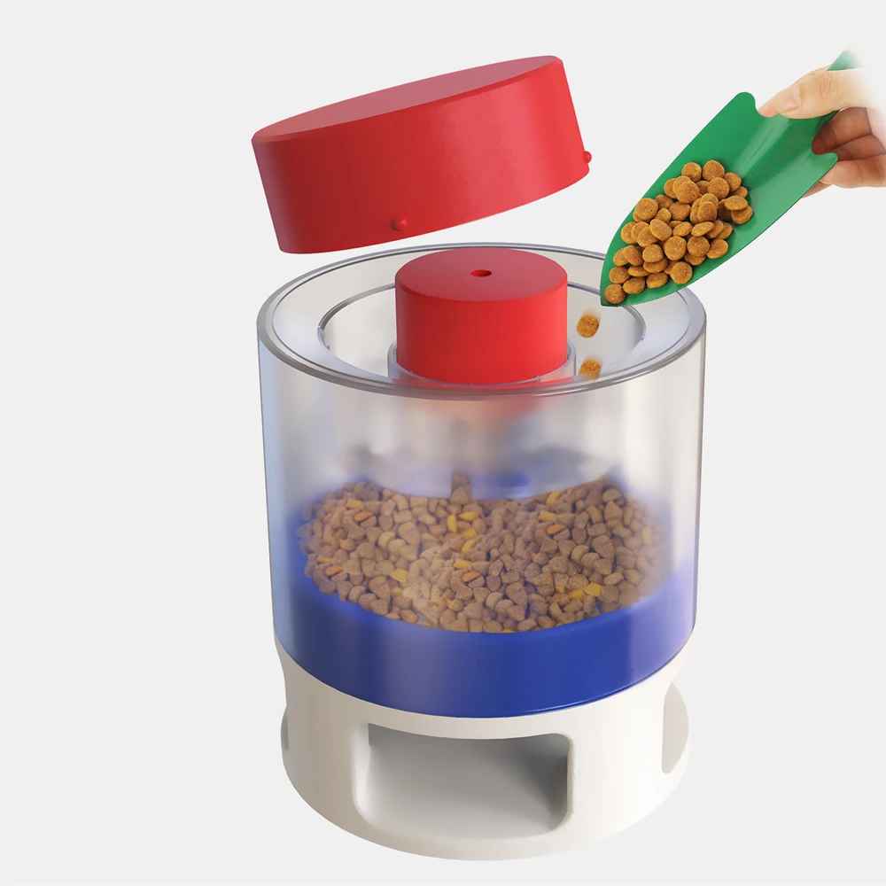 Автоматическая кормушка для домашних животных, Интерактивная игрушка для собак и кошек, аксессуары