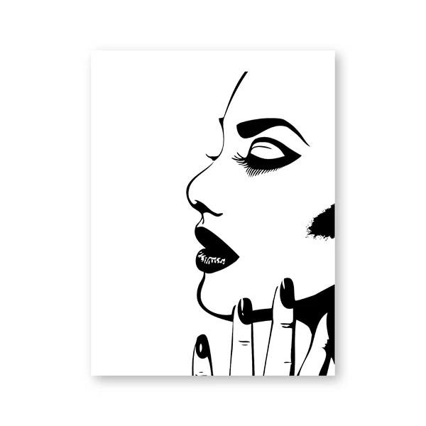 Wall Decoration Beauty Salon Art Canvas Painting Nail Salon Polish Quote Posters Modular Picture Print Tech Artist Abstract Gift