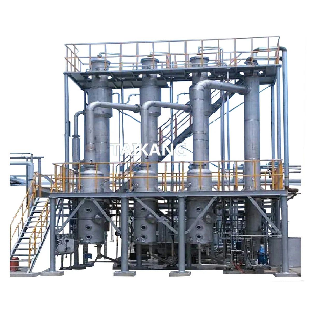 Durable Multi-Effect Forced Circulation for Inorganic Salt Vacuum Evaporator