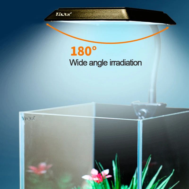 Dc 5V Usb Clip On Aquarium Mini Led Light Full Spectrum For Aquarium Plants