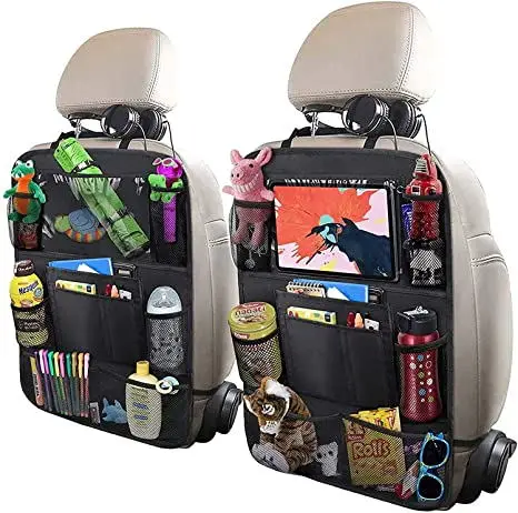 Amazon Hot Car Front Seat Organizer Car Organizer Storage Box Car Trunk Organizer