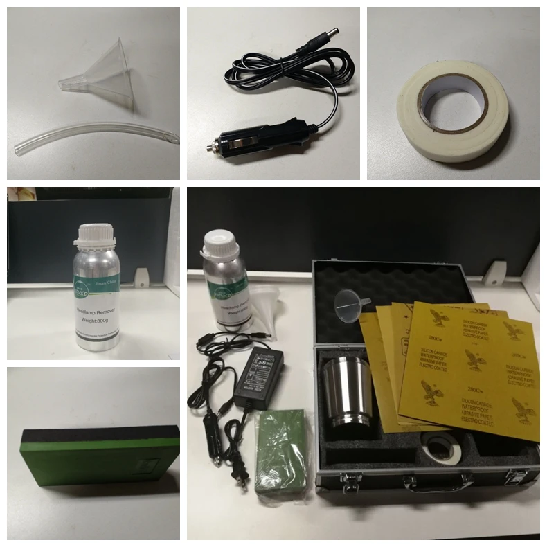 Allplace Brand Auto Lens Repair Tools Headlight Vapor Repair Kits