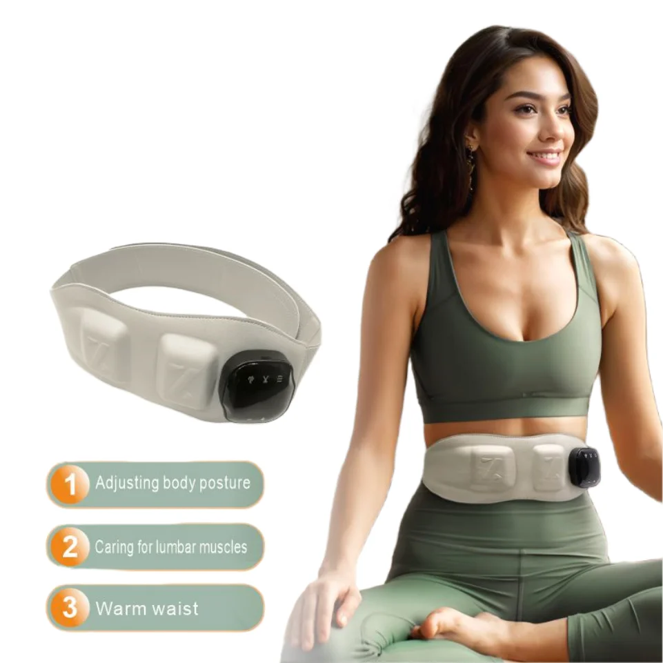 Intelligent Electric Waist Warmer Belly Kneading Abdominal Heating Massage Belt