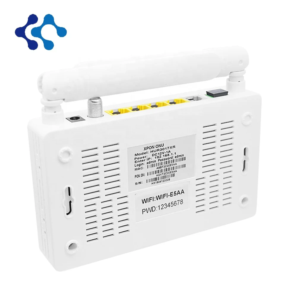 Хорошая цена оптовый модем HUR3017XR 1GE CATV WIFI FTTH GPON ONT ONU