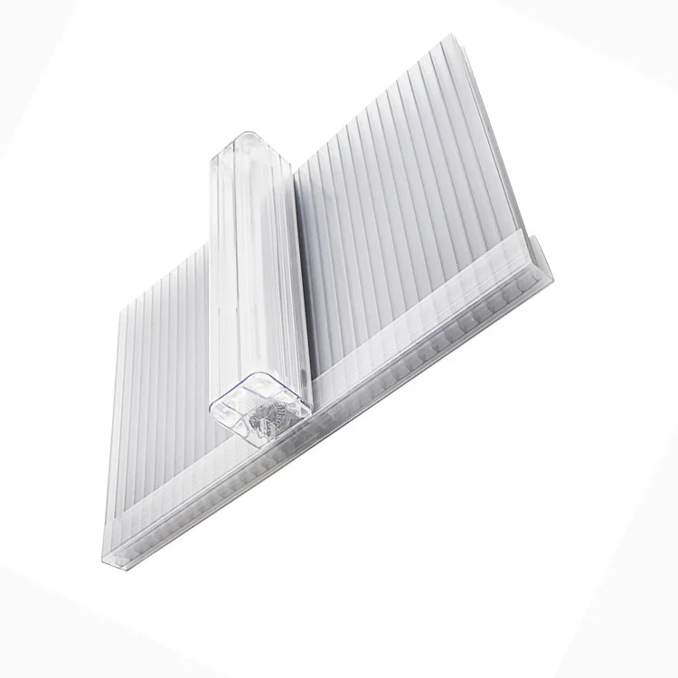 High load blue 18mm multiwall u locked polycarbonate panel for roofing daylighting