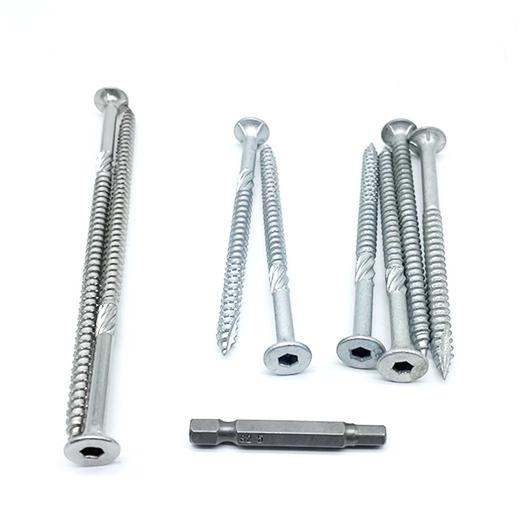  Bugle Head Socket Drive Batten Screws 14g-10 with Type 17