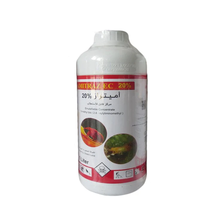 Insecticide Liquid Amitraz Tactic Solution 12.5% EC 20 EC Acaricide for Bees