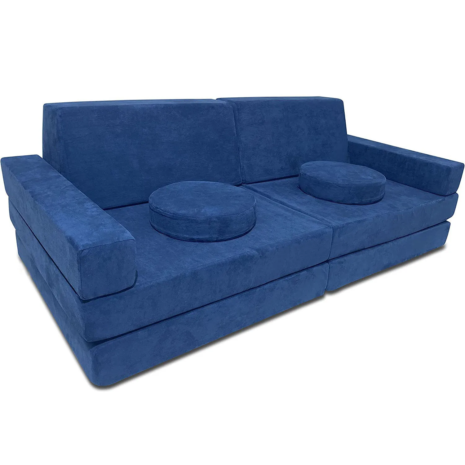 Новинка 2023, мягкая мебель из 10 предметов, игровой набор, модульный пенопластовый игровой диван для творческих детей