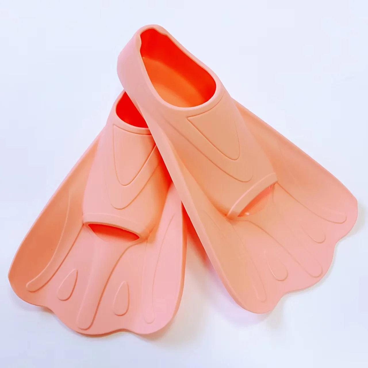 XXXS-L Adult Kids Travel Size Short Floating Swim Fins Snorkel Fins for Snorkeling Swimming Flippers Diving Fins
