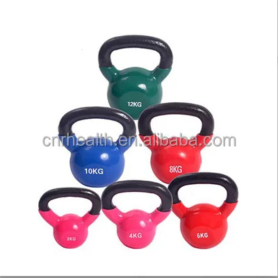 Быстрое время производства резиновый набор Kettlebell оборудование для фитнеса тренажерного зала с пользовательским