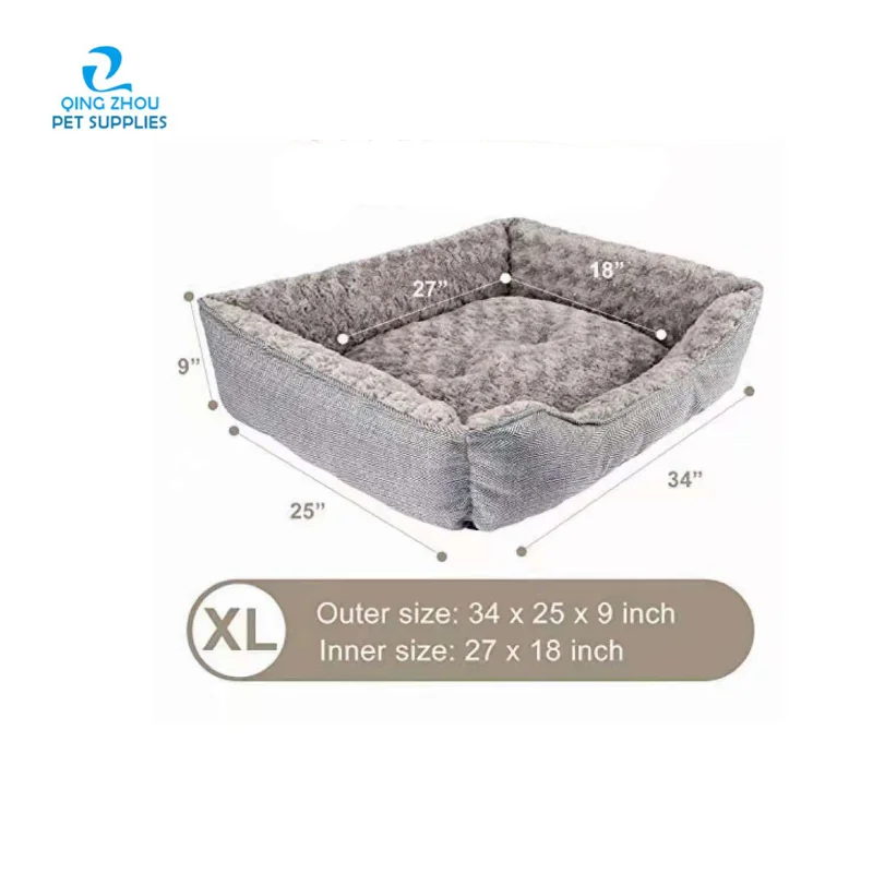 manufacturer designer dog bed pet Luxury pet bed eco friendly dog bed luxury dropshipping hundekissen