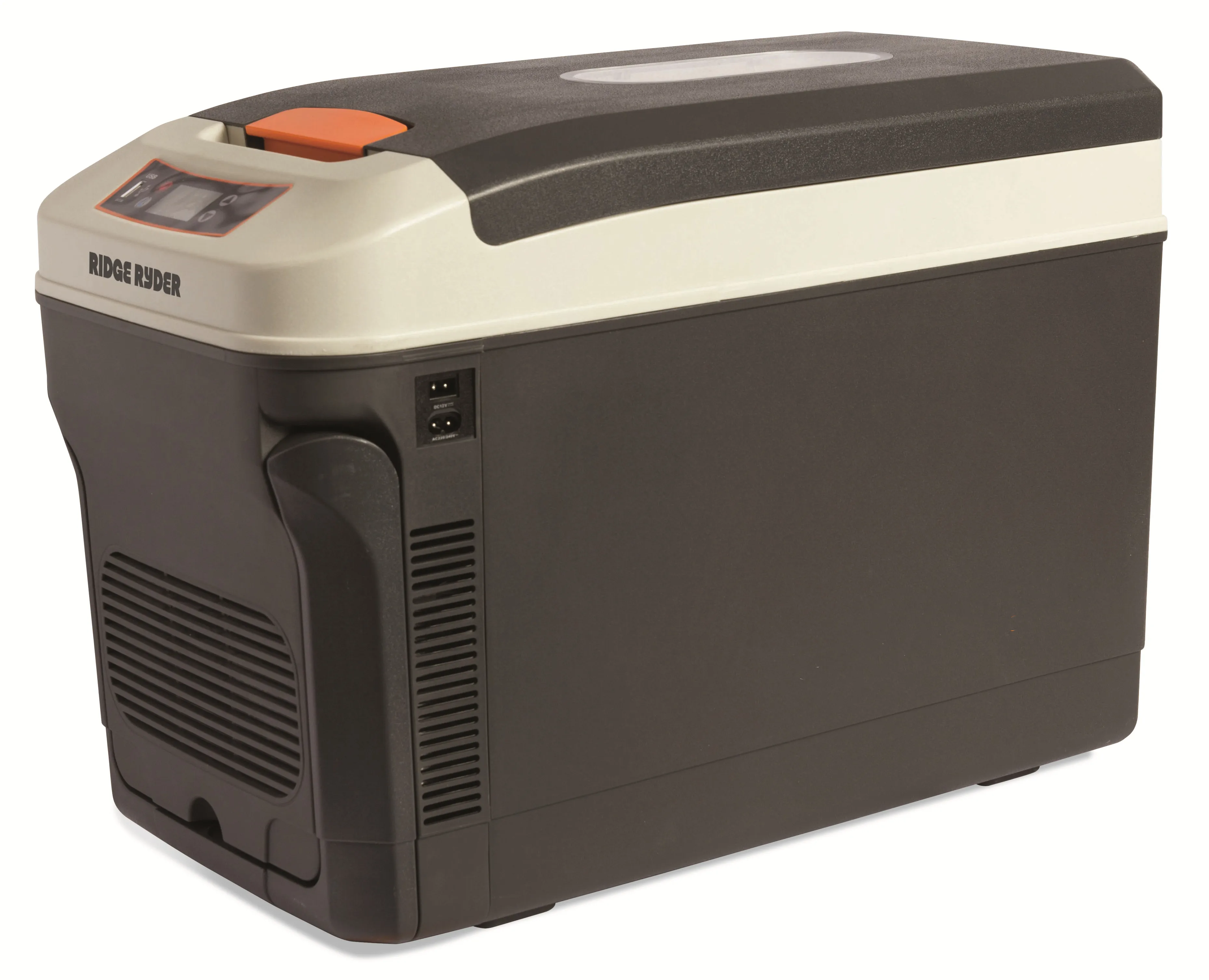 custom 35 liter electric cooler box 12v car portable fridge with cooler box wheel