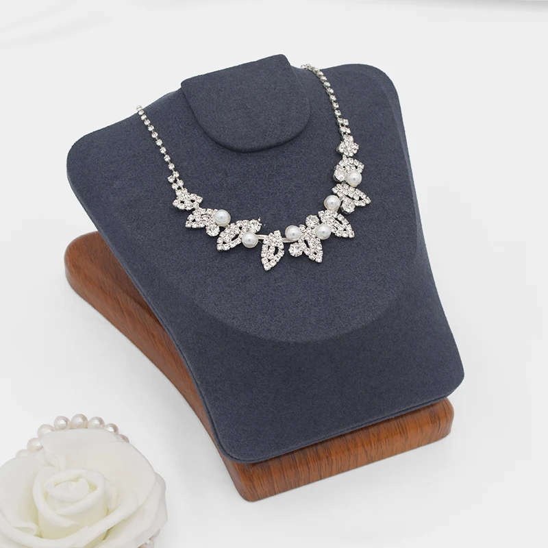 Light Weight Cheap Shipping Portable Jewelry Neck Stand Holder Necklace Display Bust For Jewelry Store Jewelry Mannequin