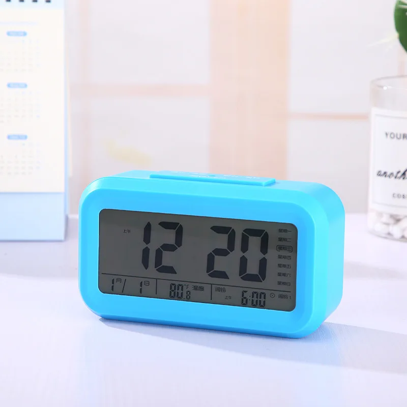 Multifunctional Use Mini LED Clock Portable LED Clock Light Personalized LED Digital Alarm Clock