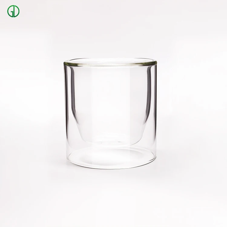 Factory Wholesale Glass Candle Cup Luxury Scented Candles In Glass Jar Black Empty Glass Candle Jar