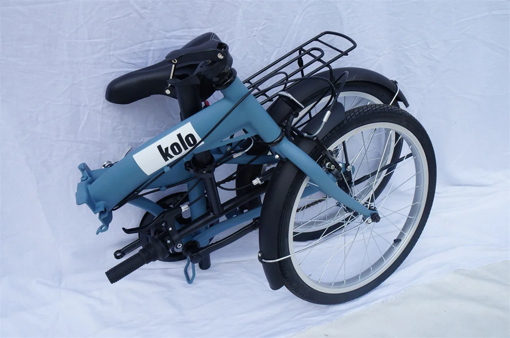 Cheap and beautiful folding bike, easy to carry, shimano 6SPPED derailleur, is the best choice for travel folding bike