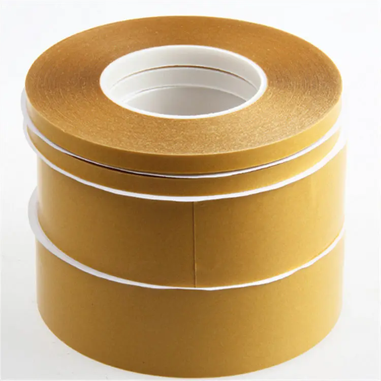 Yourijiu Hotmelt Electronic Fixing Bonding Transparent Waterproof Wholesale Jumbo Roll Double Sided Pet OPP Film Tape