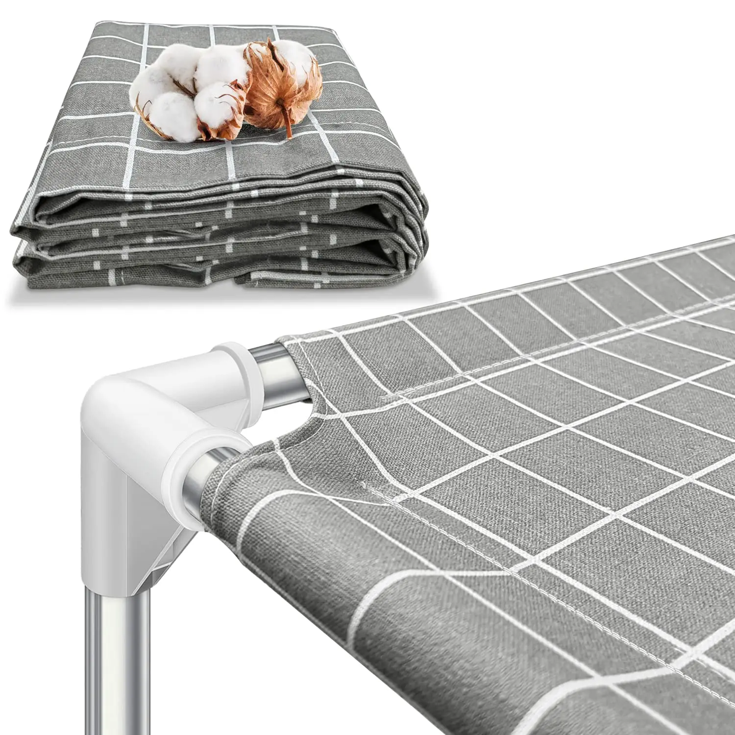 Wholesales Indoor and Outdoor Elevated Raised Pet Bed Dog Cot For Small Pets