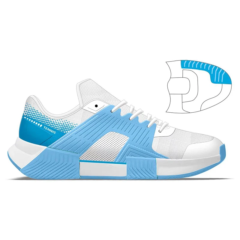 professional tennis shoes Anti slip comfortable fashionable sports tennis shoes high quality training Casual tennis shoes