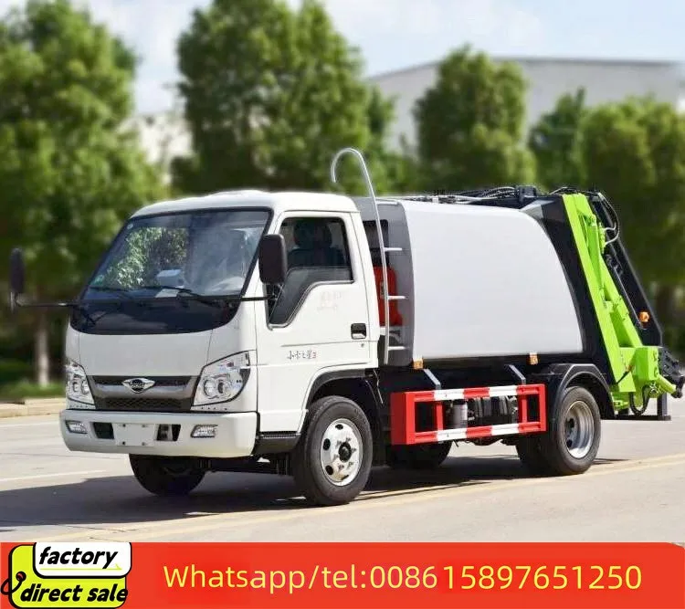 Новый мусоровоз Foton 4 5 м3 уплотнитель бытовой для продажи