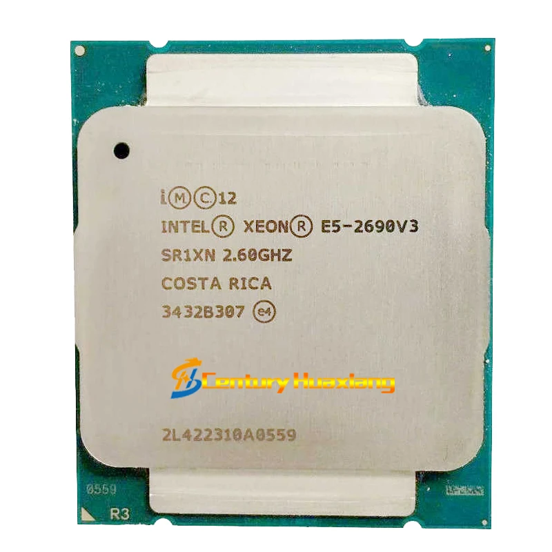 intel xeon processor cpu  E5-2690V3 SR1XN   LGA2011-3 2.6GHz 135W Xeon Processor