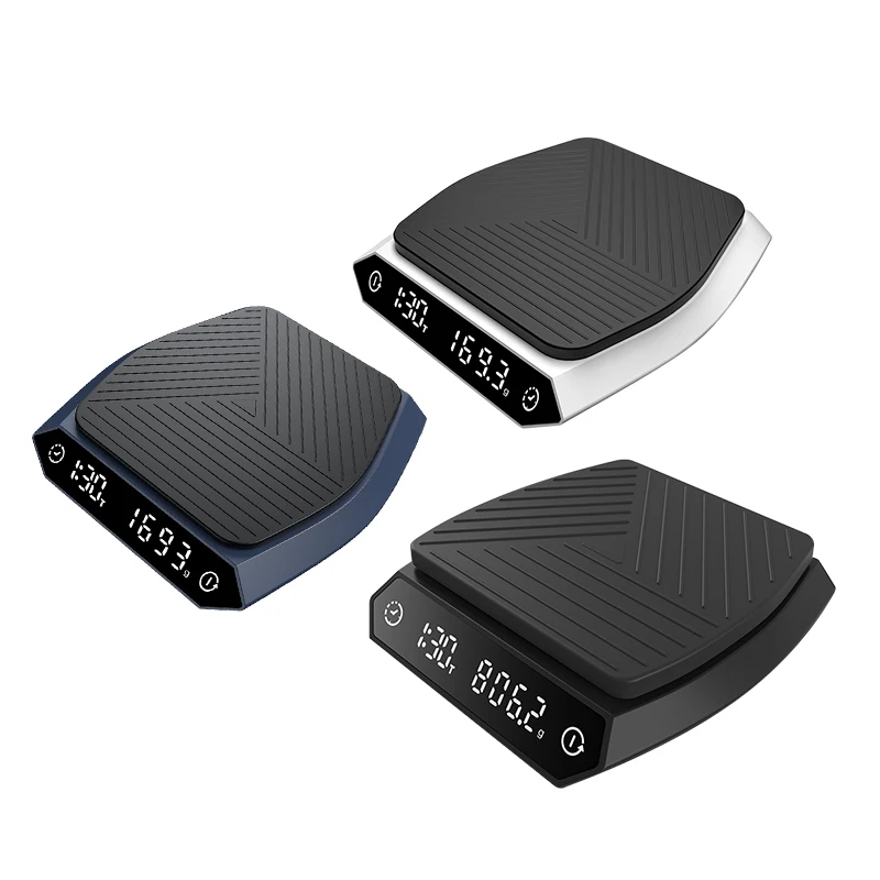 Customize Logo/Packaging Touch Panel 0.1g Coffee Scale Type-C Charging Coffee Scale Outdoor Weighing Scale Coffee