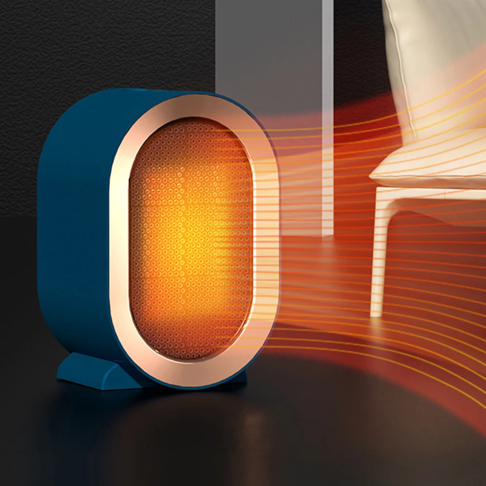 Amazon Hot 110V 220V UK EU AU US Plug Heater PTC Heating Fan Heater Hot Warm Air Blower Electric Heaters