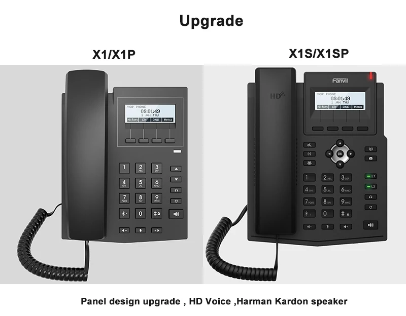 China low cost IP Phone,HD voice sip phone Fanvil X1S/X1SP