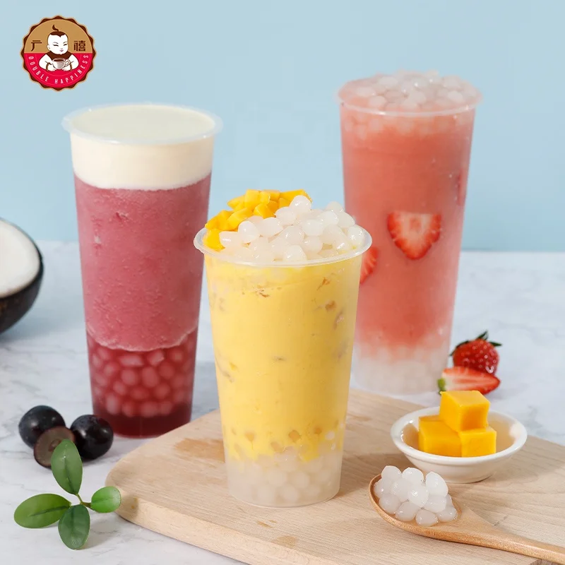 2022 New Product 1kg Coconut Crystal Boba Konjac Jelly Boba for Bubble Tea