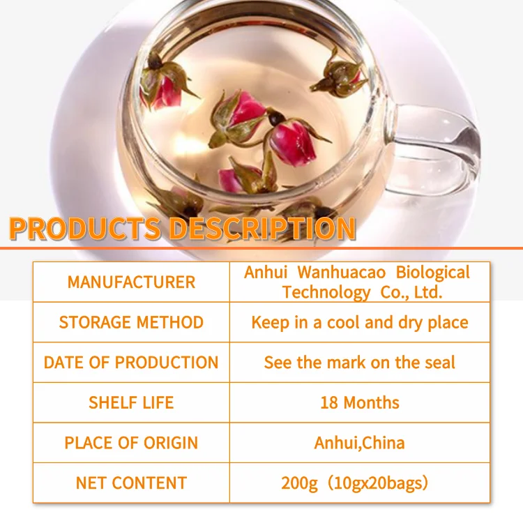 
Art Bloom Tea Tea Flowering Blooming Tea Natural Healthy Chinese Rose Ball Packaging Organic Pack Health 