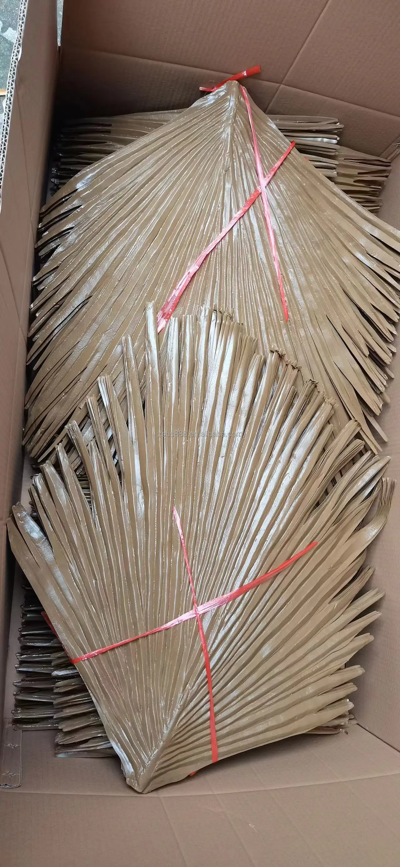 Hotsale waterproof thatch beach umbrella