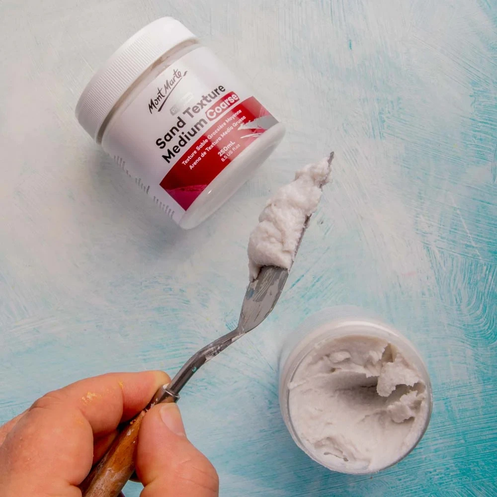Mont Marte Sand Texture Medium Coarse 250ml Acrylic Paint Medium