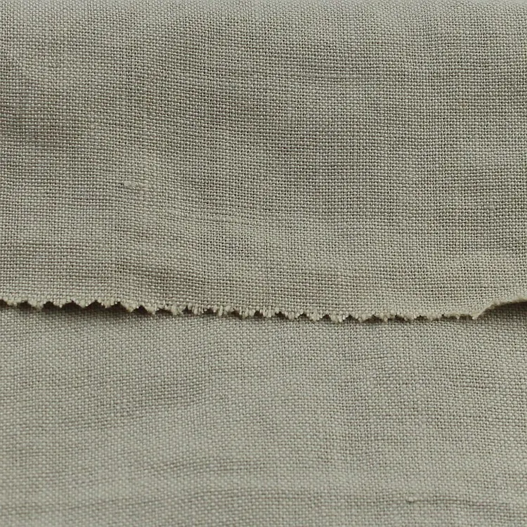 piece dye plain 100% hemp fabric