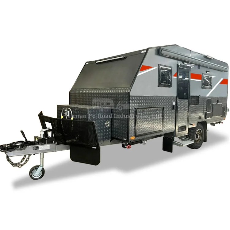 Australian Standard Camping Off Road Caravan Luxury Motorhome 4 Berth Lightweight Trailer Camper