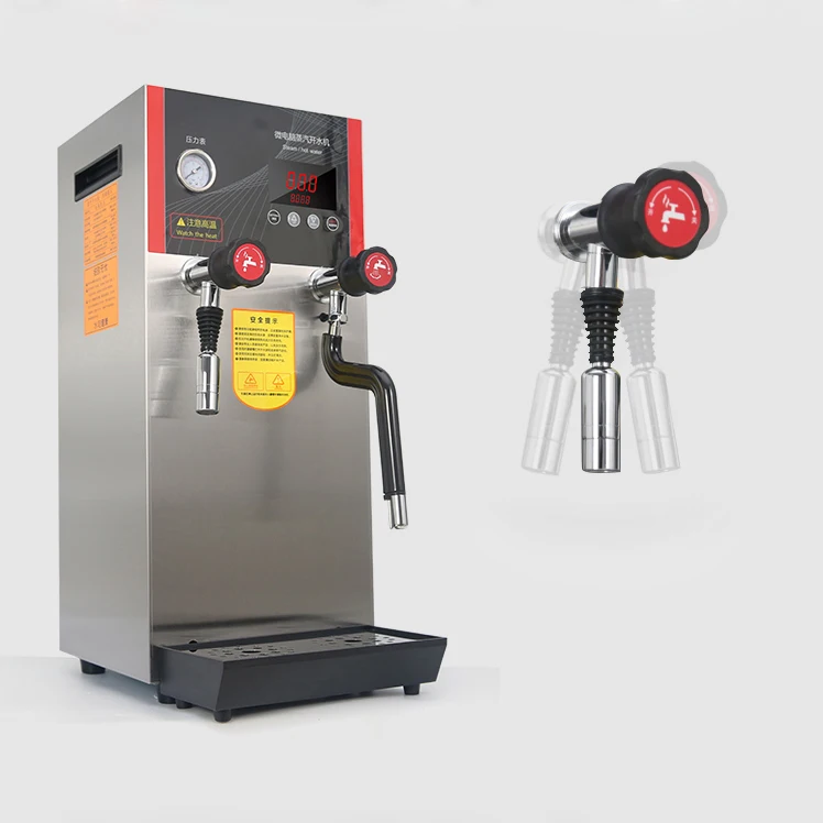 
12L Boiling water machine Milk coffee maker Teacrema machine water Steamer boiler Tea shop commercial equipment 