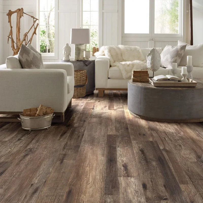 Luxury Vinyl glue down vinyl plank floor 2mm vinyl flooring wood flooring
