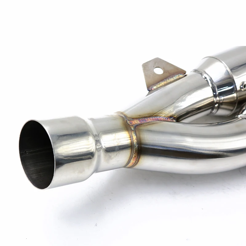 Escape Moto Muffler exhaust pipe 51mm stainless steel for Ducati V4 Yamaha R15 GSRX k7 600 Z400 YZF-R125 exhaust