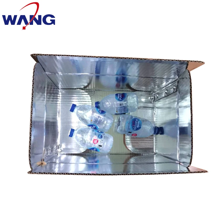 shipping insulated frozen food box liner custom packaging box with sleeve for frozen food