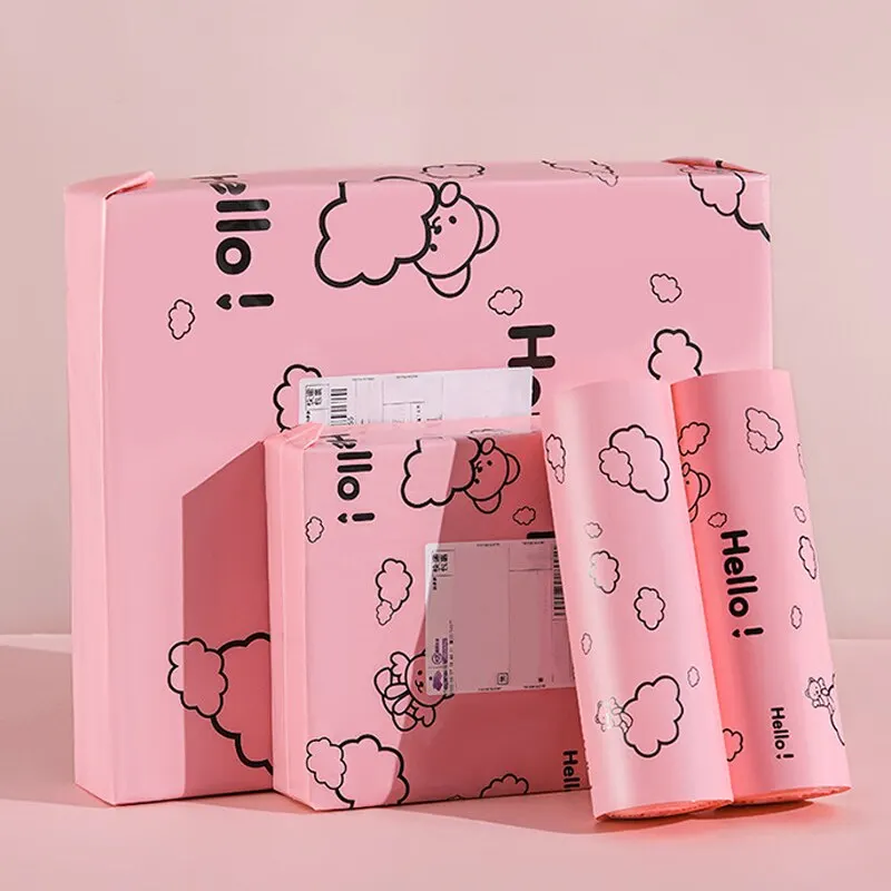 Wholesale Custom Printed Poly Mailer Bags High Quality Poly Pack Mailers Plastic Packaging Bag for Clothing