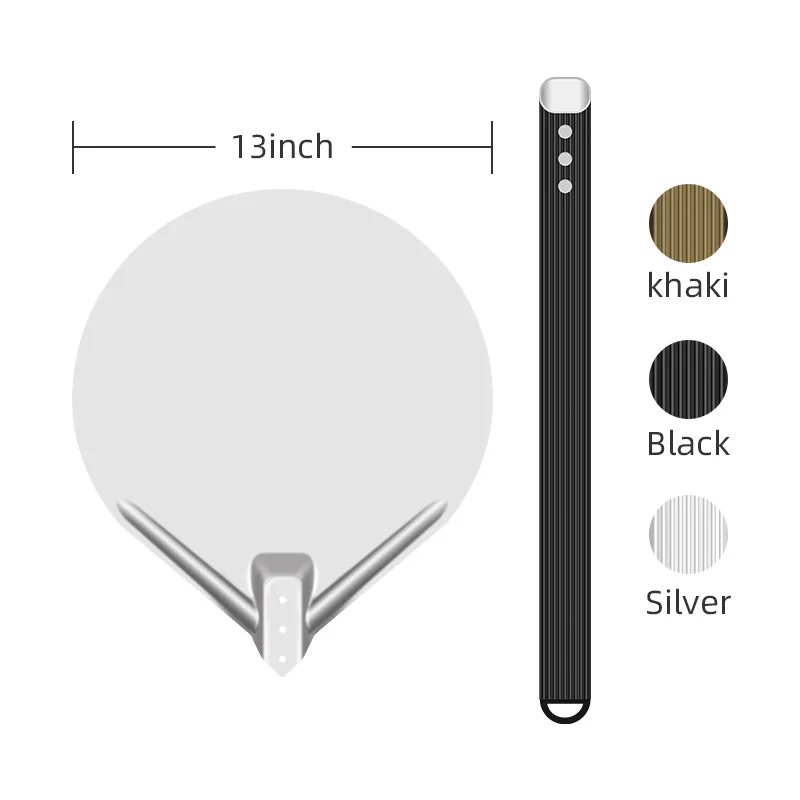 Aluminum Pizza Peel with  Handle 13 inch Blade 33cm pizza shovel customized metal tuning pizza peel paddle ali baba com