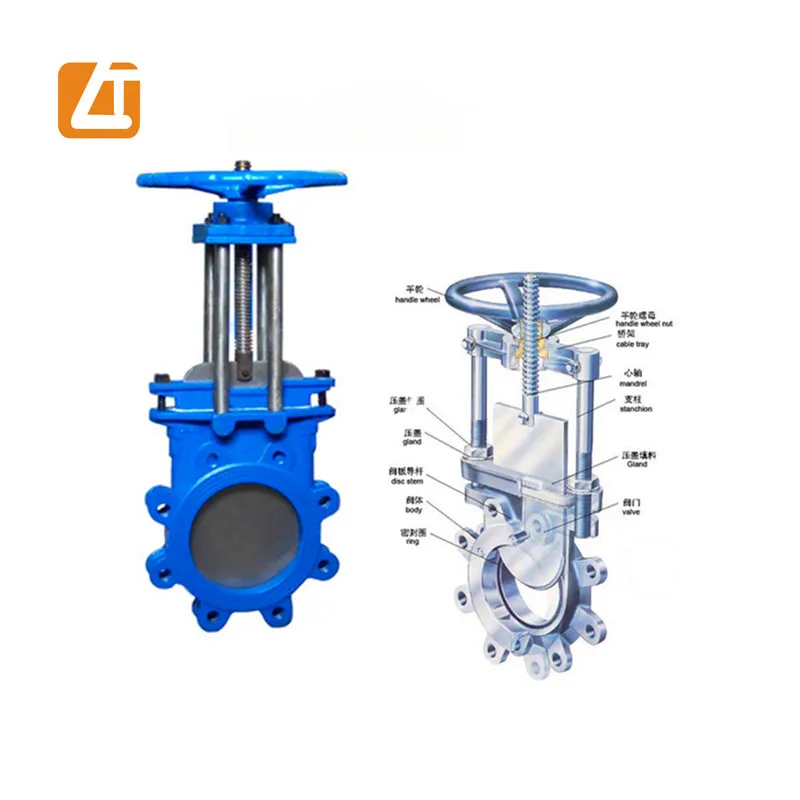 4 inch water sluice gate valve manufacture, cast steel pn16 drawing of knife stem gate valve