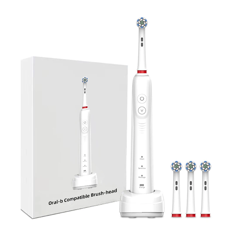 customized wireless electric toothbrush rechargeable rotating electric toothbrush manufacturer