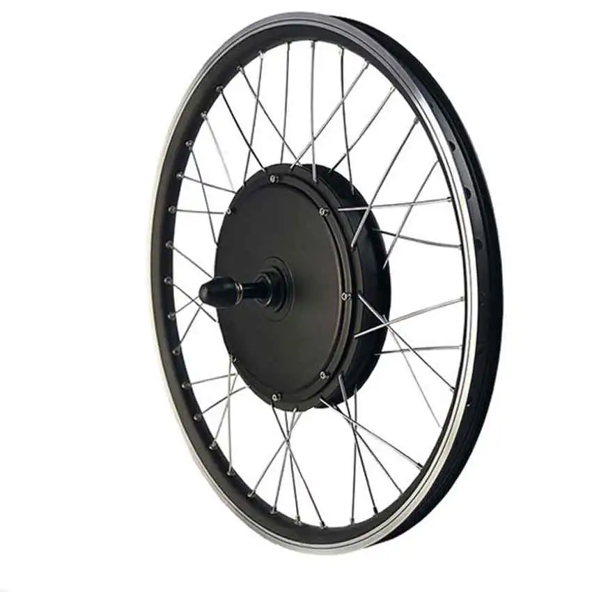 Electric Bicycle Rear Wheel 26/27.5Inch E-Bike Conversion Kit 48V 2000W Ebike Thumb Throttle Hub Bicycle Conversion Motor Kit