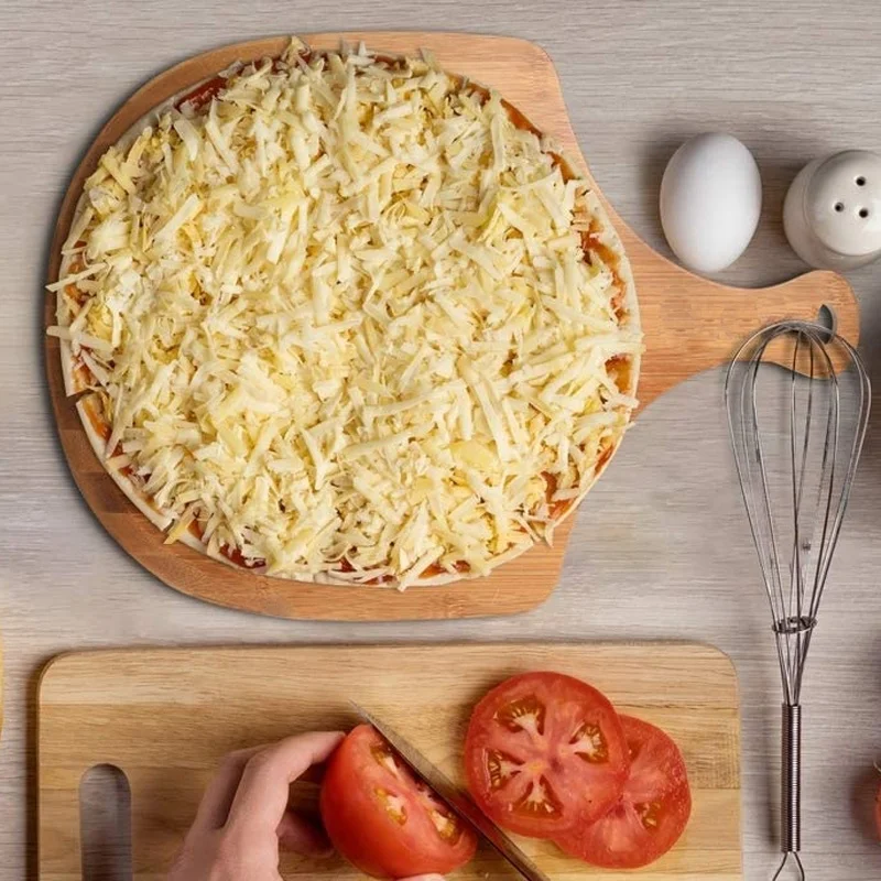 Charcuterie Board Pizza Spatula Paddle Cutting Board Large Size Bamboo Turning Pizza Peel Premium Bamboo Pizza