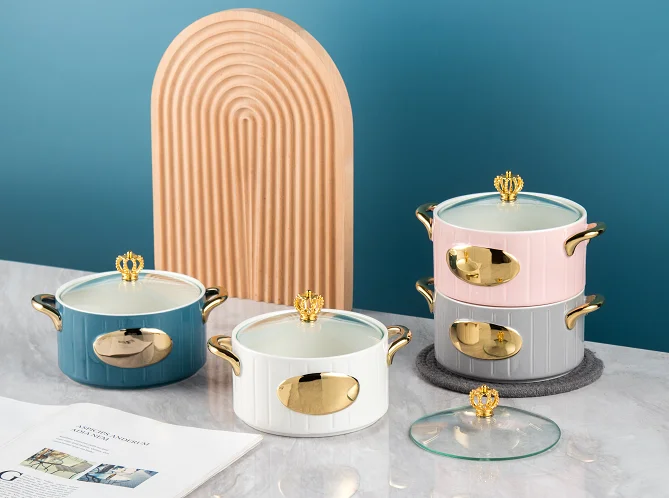 Luxury Breakfast Pasta Dessert Soup Sugar Flower Candy Ice Cereal Shape Noodle Soup Anime Snacks Ceramics Small Bowl