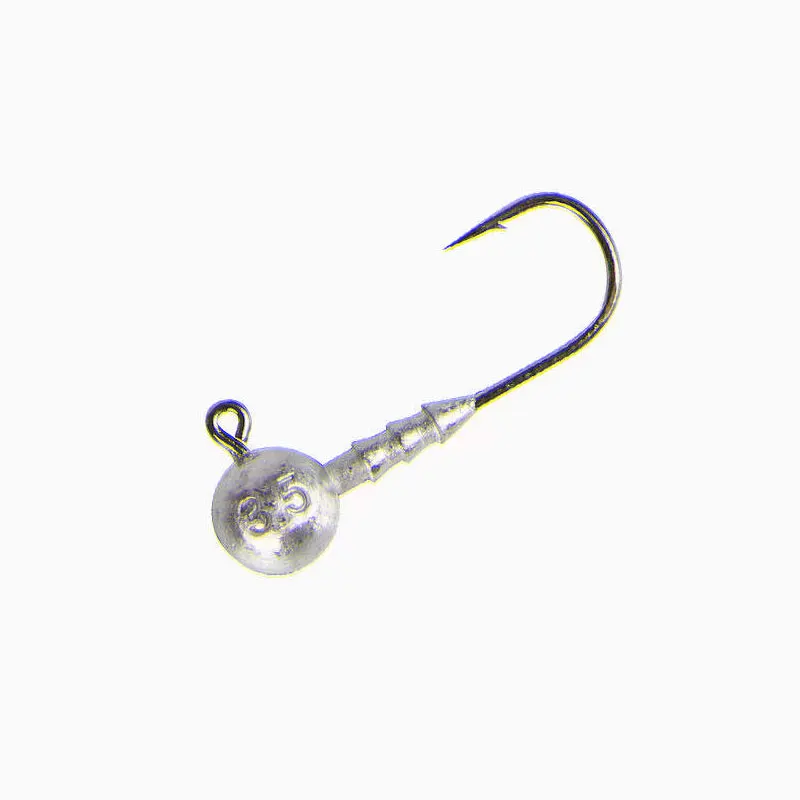 Hot Sale New Model round Ball Fishing Hooks Lead Jig Heads Wholesale New Fishhooks