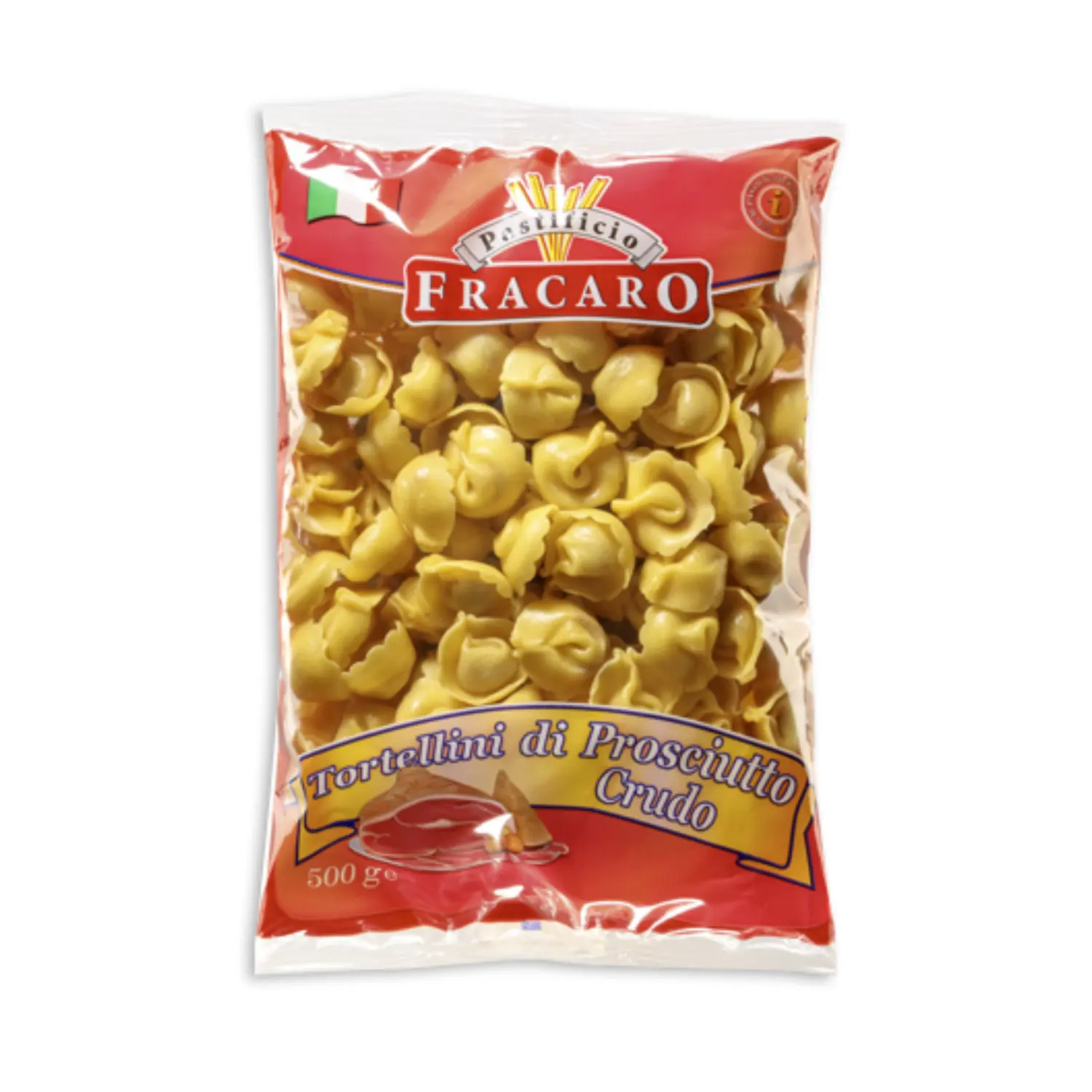 Italian Food Fresh Stuffed Tortellini Pasta with Raw Ham Italian 250g Fresh Pasta Easy to Do